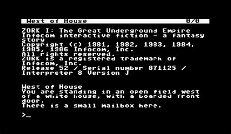 Zork: A Text-Based Adventure Where Mystery Meets Mayhem!