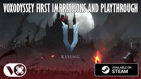 V Rising! Unleash Your Inner Vampire Lord and Forge a Bloodthirsty Empire